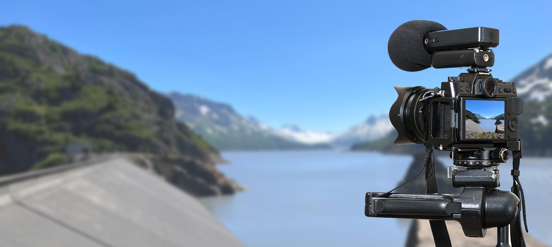 Video camera at Bradley Lake